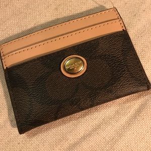 New- Coach Card holder